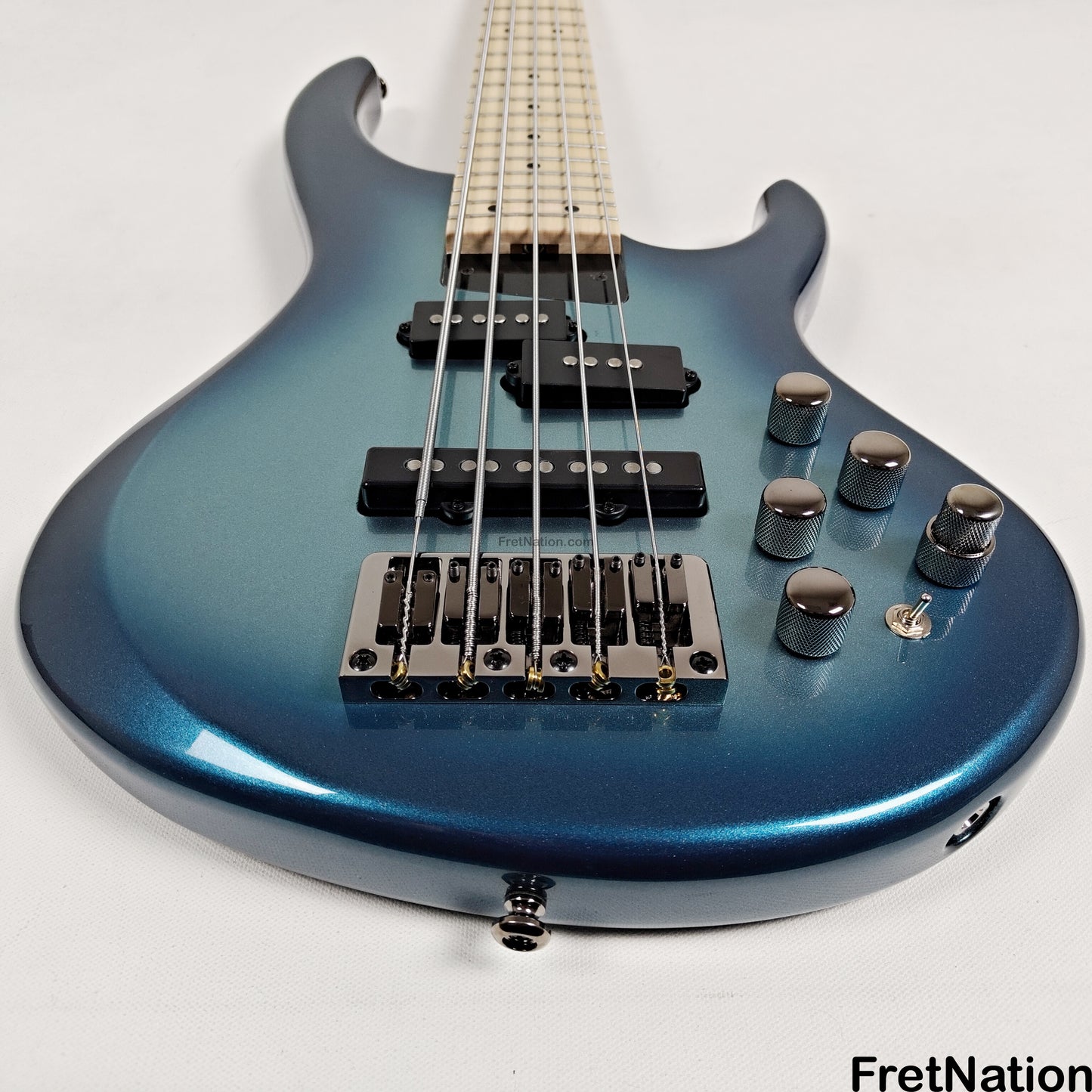 MTD MTD Kingston LK5 V2 Lynn Keller Artist Edition 32" Scale Bass Skyburst - 7.56lbs SN: MTD25020129