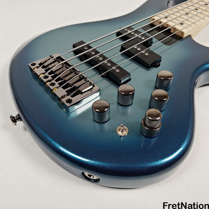 MTD MTD Kingston LK5 V2 Lynn Keller Artist Edition 32" Scale Bass Skyburst - 7.56lbs SN: MTD25020129