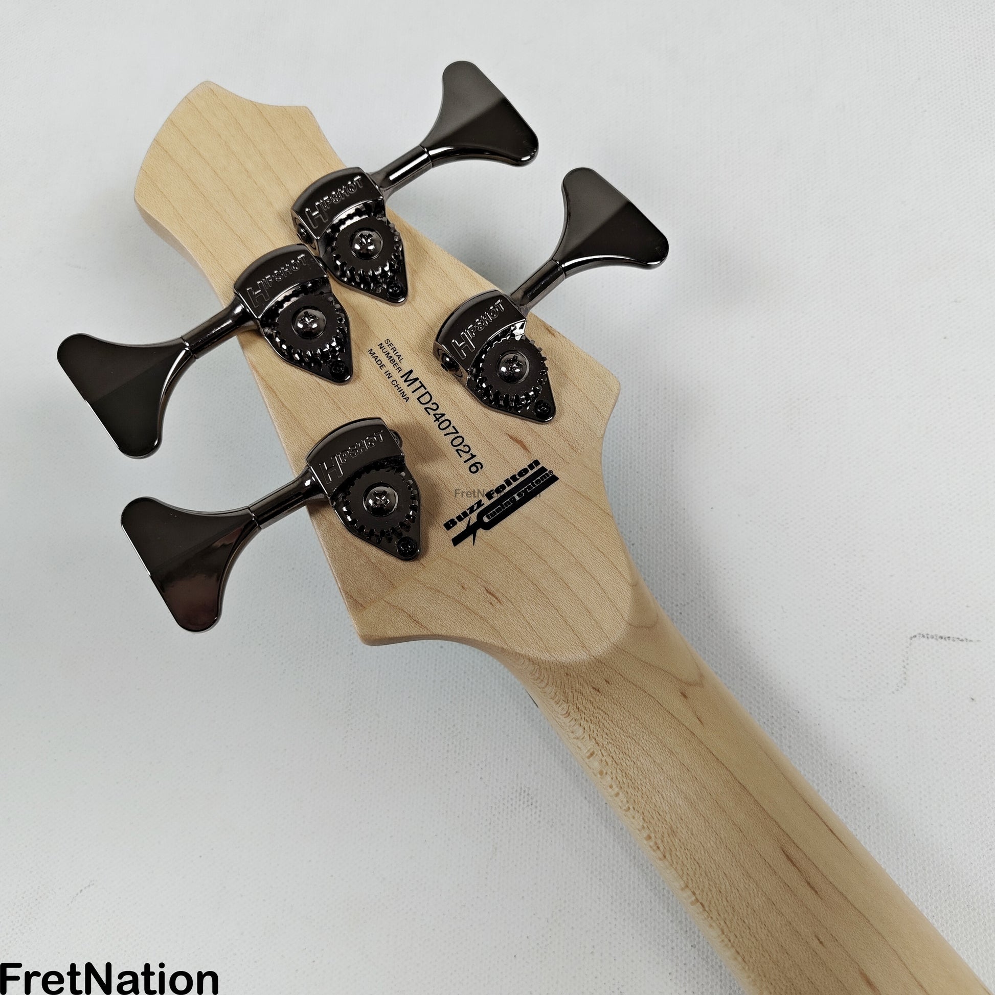 MTD MTD Kingston LK4 V2 Lynn Keller Artist Edition 32" Scale Bass Mystic Seafoam - 7.32lbs SN: MTD24070216