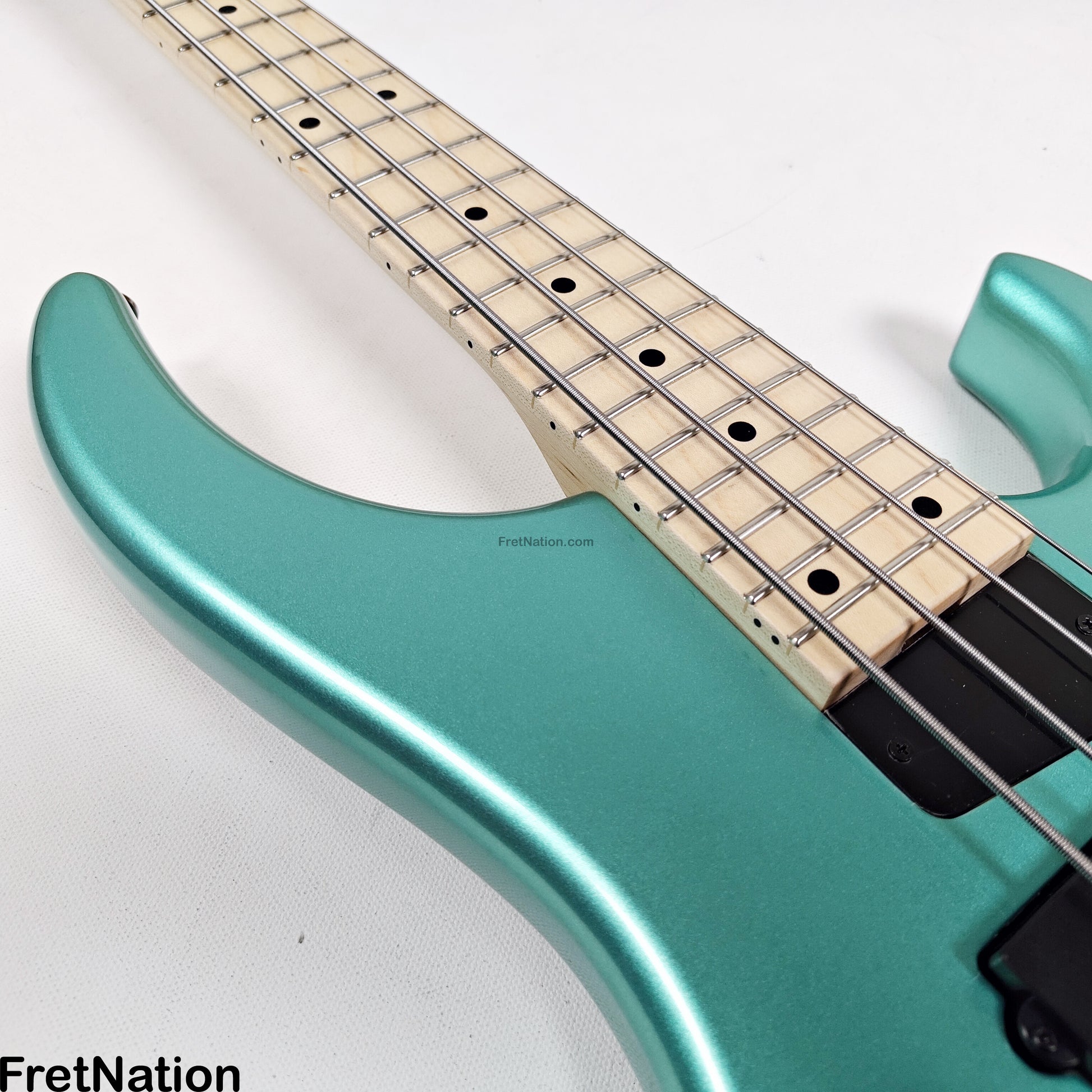 MTD MTD Kingston LK4 V2 Lynn Keller Artist Edition 32" Scale Bass Mystic Seafoam - 7.32lbs SN: MTD24070216