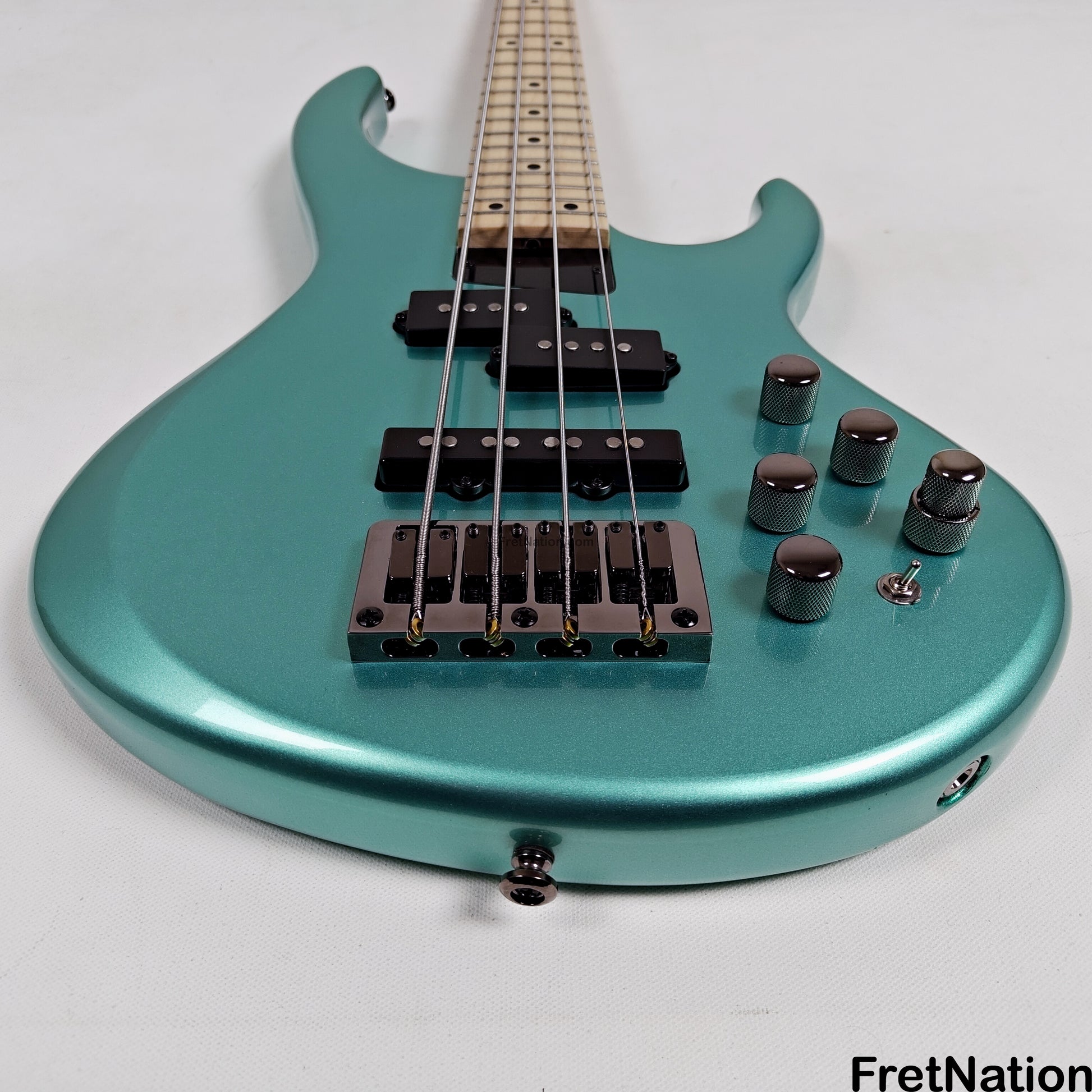 MTD MTD Kingston LK4 V2 Lynn Keller Artist Edition 32" Scale Bass Mystic Seafoam - 7.32lbs SN: MTD24070216