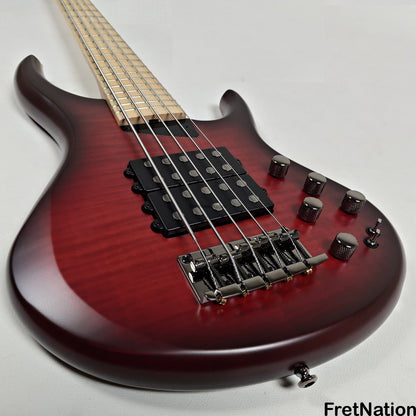 MTD MTD Kingston Super 5 String Bass Dr. Brown's Burst - 9.36lbs SN: MTD24070095