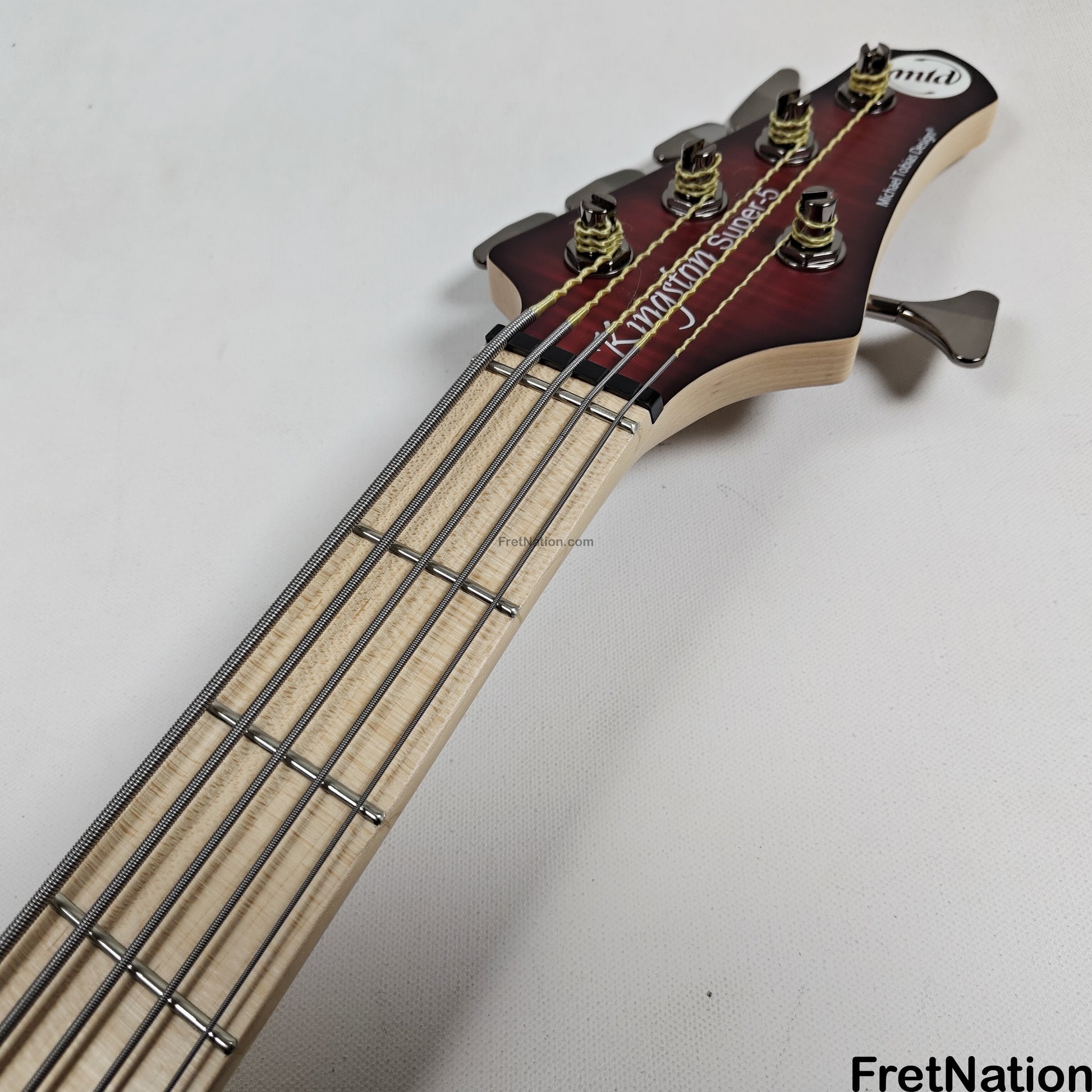 MTD MTD Kingston Super 5 String Bass Dr. Brown's Burst - 9.36lbs SN: MTD24070095