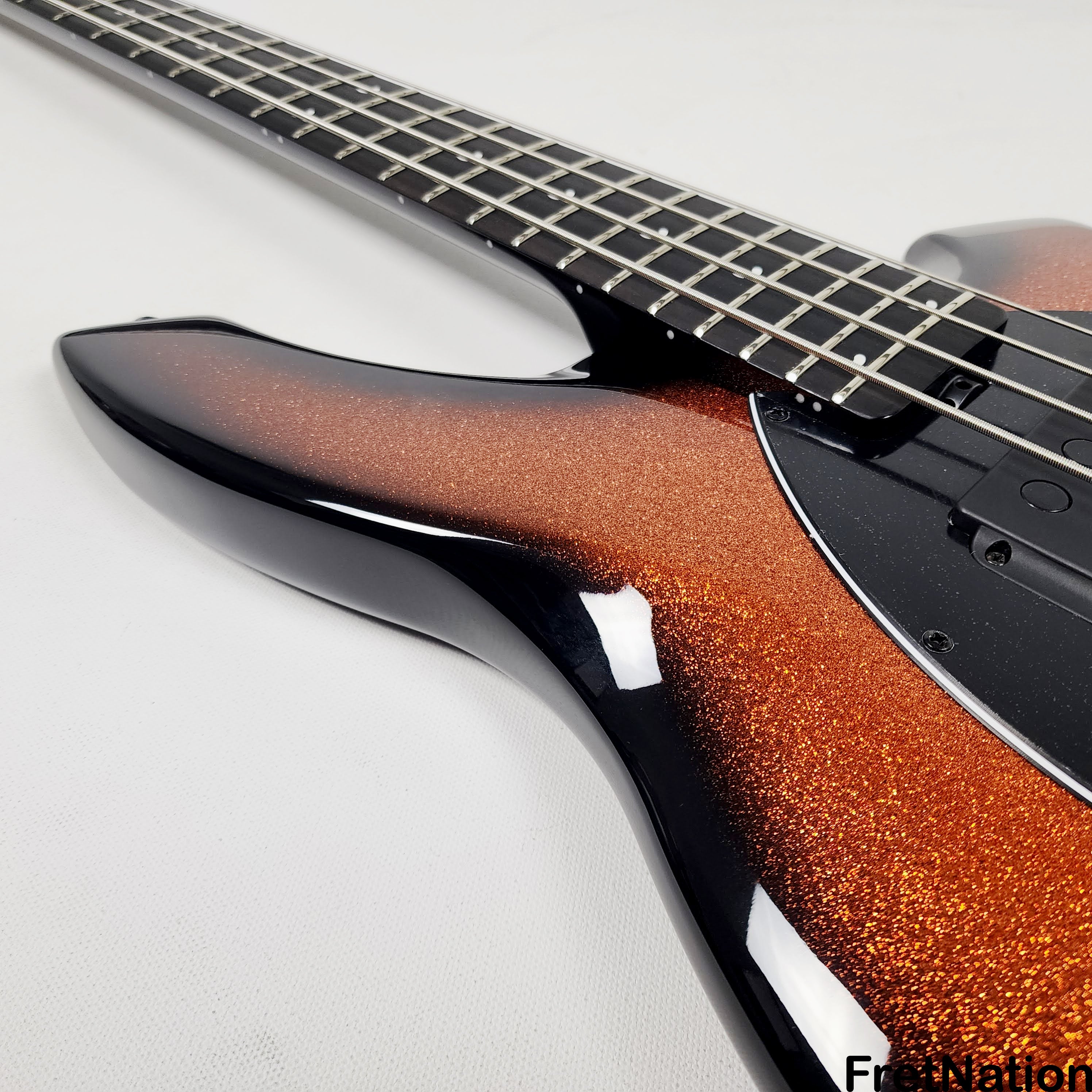 Ernie Ball Music Man Bongo 4-String Bass Harvest Orange 8.3lbs K00041