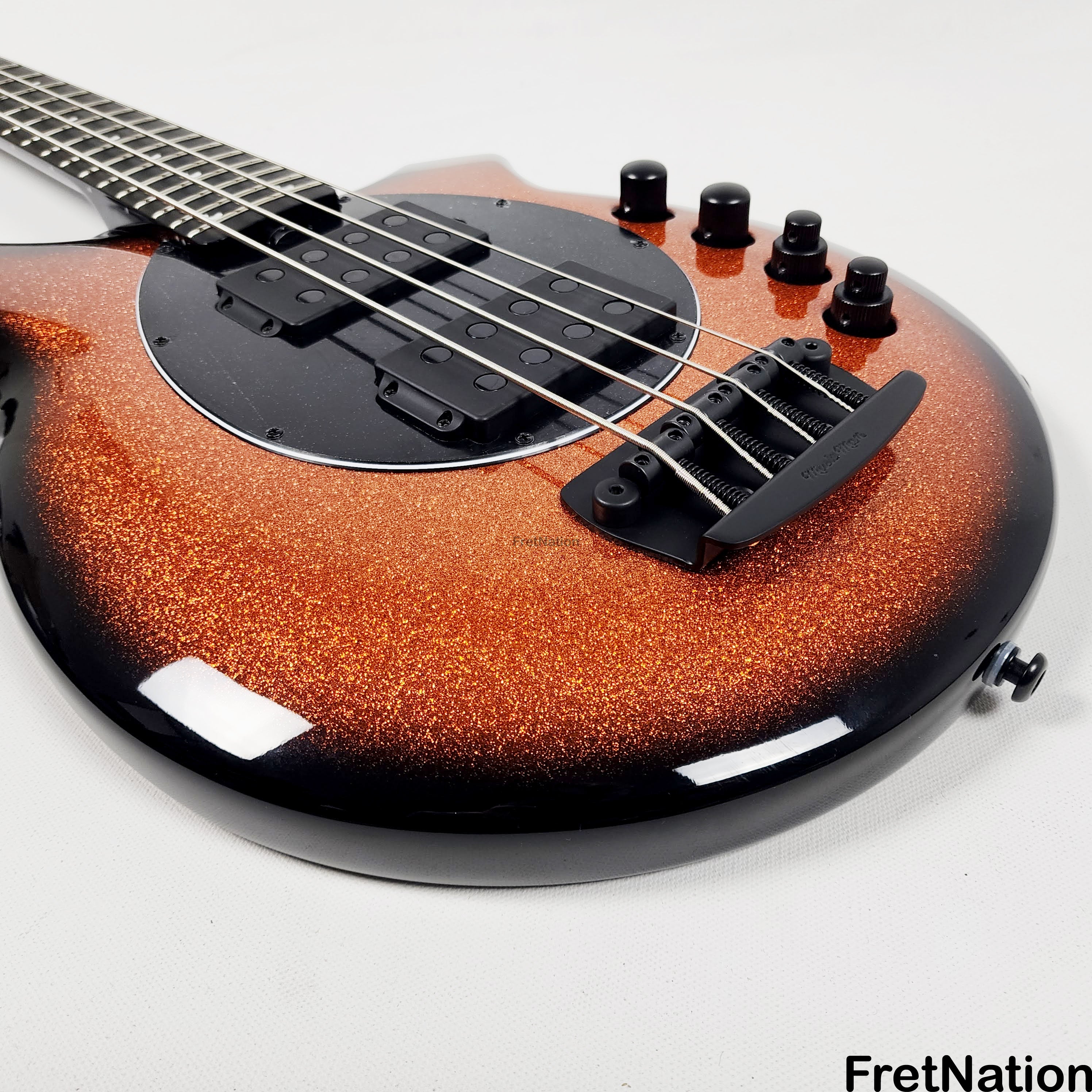 Ernie Ball Music Man Bongo 4-String Bass Harvest Orange 8.3lbs K00041