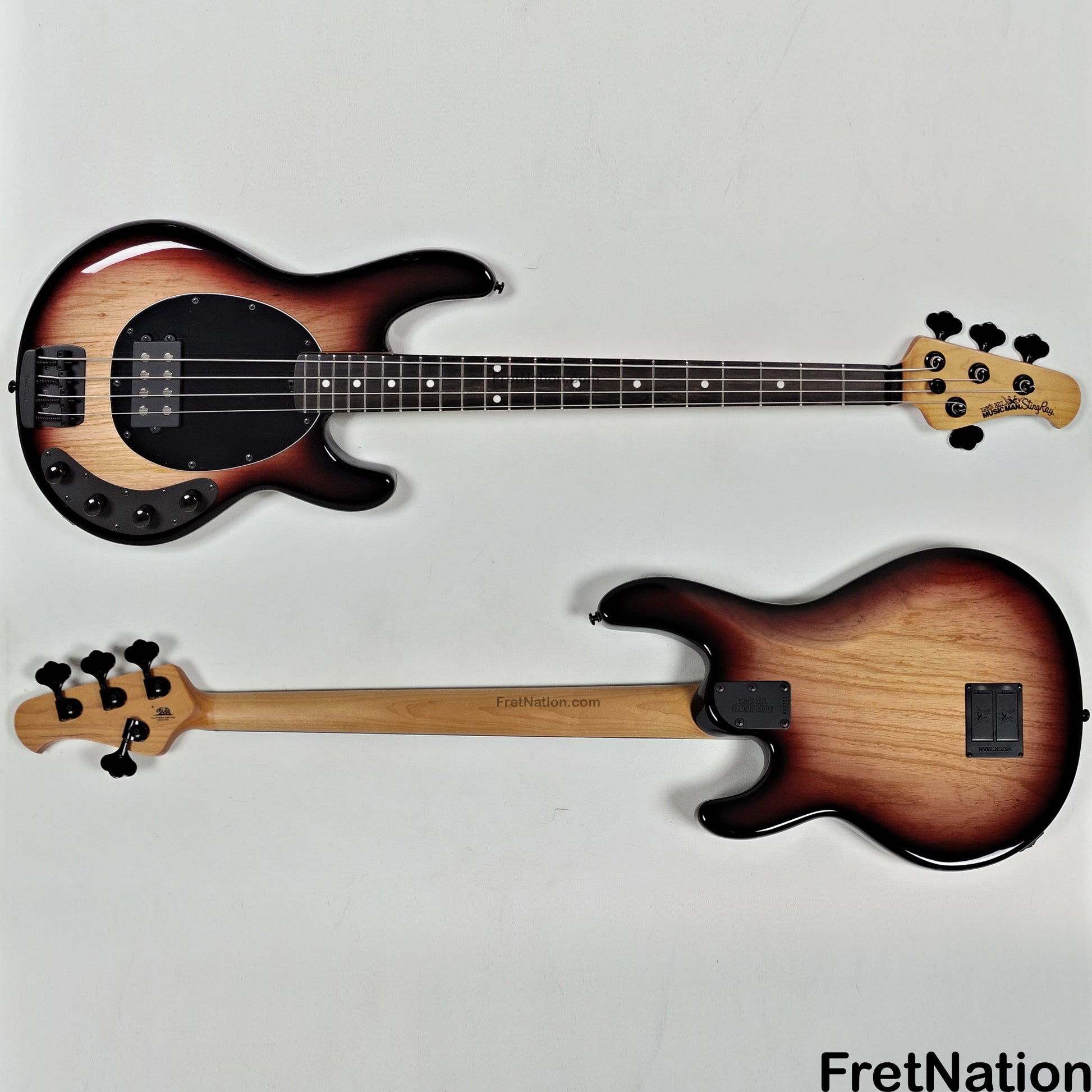 Music Man Ernie Ball Music Man StingRay Special 4-String Faded Vintage Sunburst SR4H K07773 7.94lbs