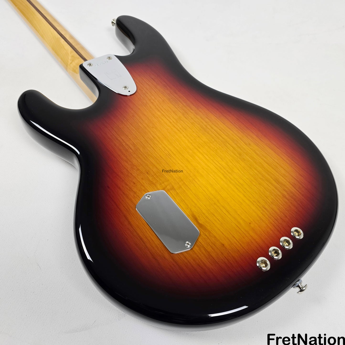 Music Man Ernie Ball Music Man StingRay Retro 70s 4-String Bass Vintage Sunburst 9.94lbs CB00271