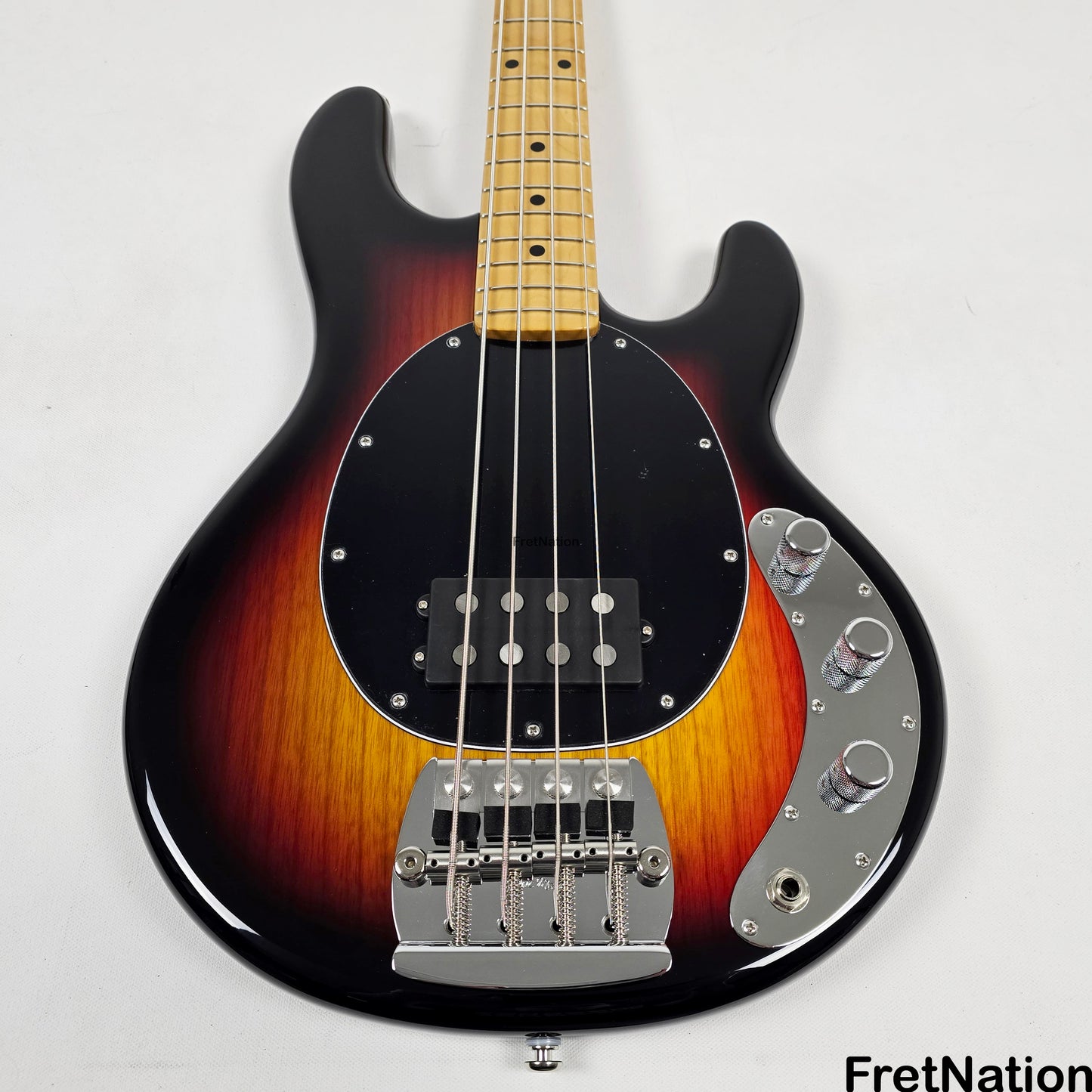 Music Man Ernie Ball Music Man StingRay Retro 70s 4-String Bass Vintage Sunburst 9.94lbs CB00271