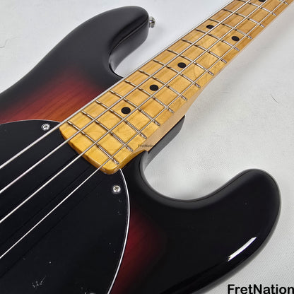 Music Man Ernie Ball Music Man StingRay Retro 70s 4-String Bass Vintage Sunburst 9.94lbs CB00271