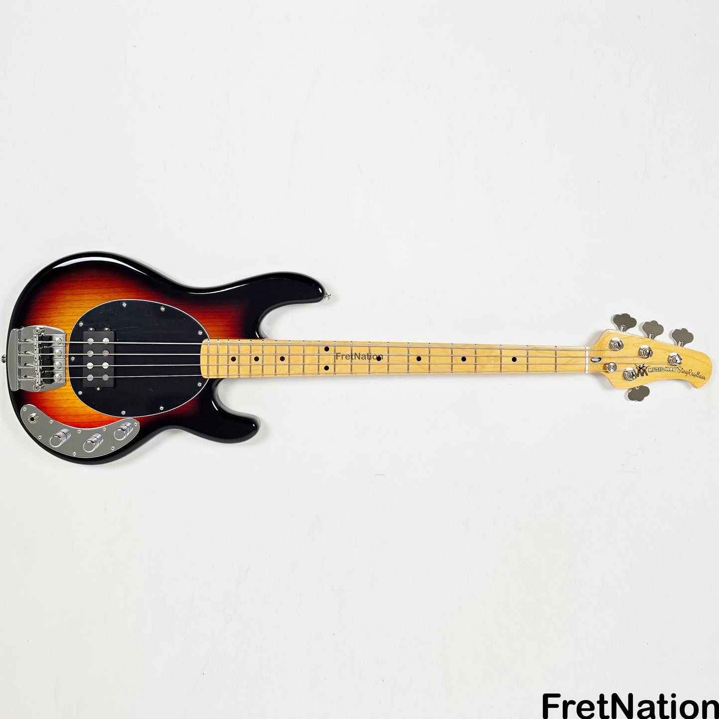 Music Man Ernie Ball Music Man StingRay Retro 70s 4-String Bass Vintage Sunburst 9.94lbs CB00271