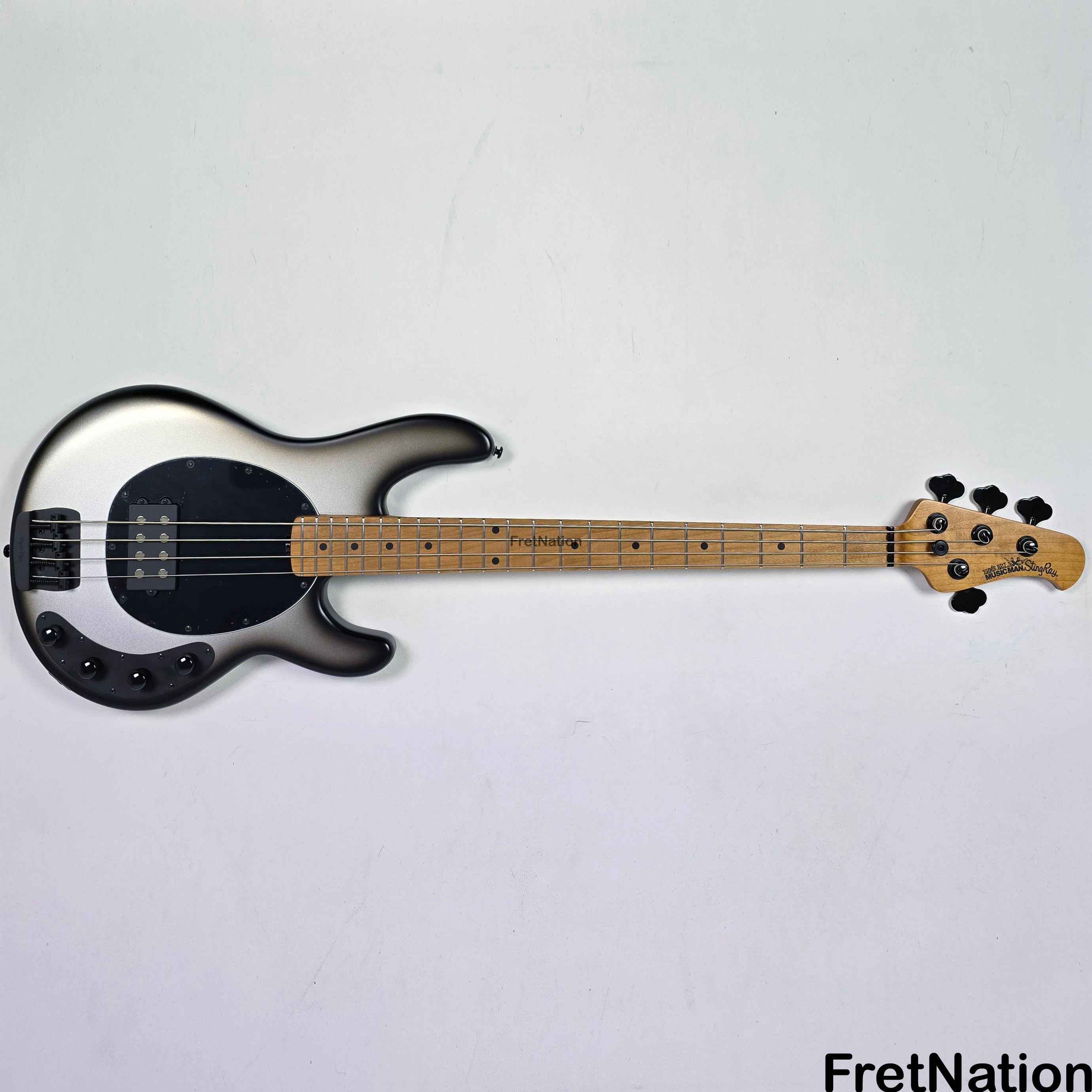 Ernie Ball Music Man StingRay Special 4 String Black Rock SR4H 7.96lbs Fret Nation