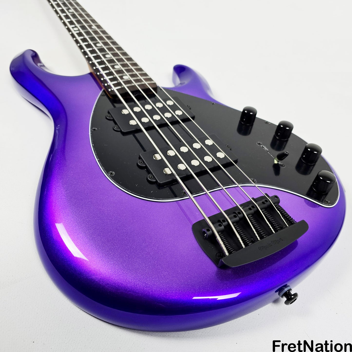 Music Man Ernie Ball Music Man StingRay Special 5-String Bass Grape Crush SR5HH - 8.36lbs K04081