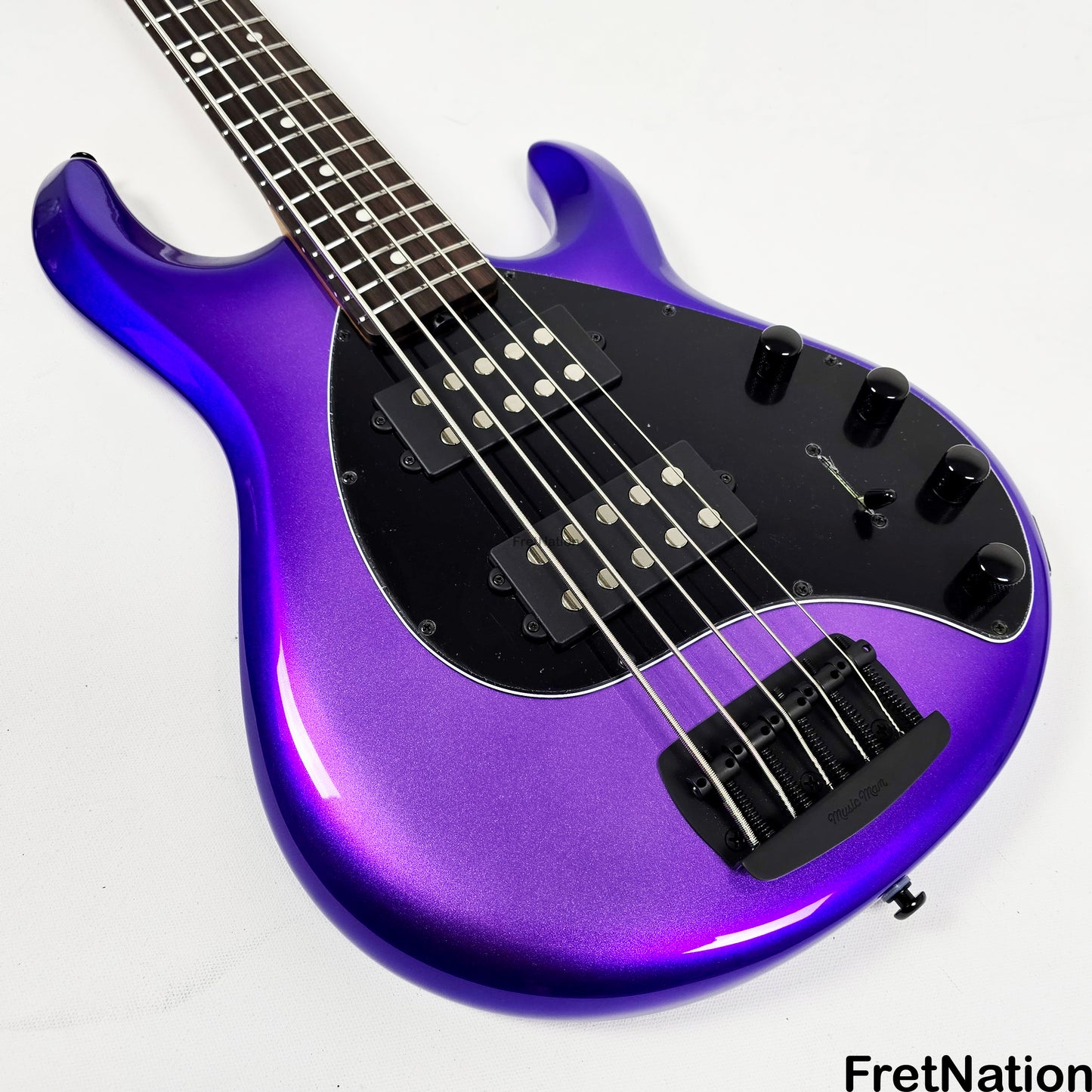 Music Man Ernie Ball Music Man StingRay Special 5-String Bass Grape Crush SR5HH - 8.36lbs K04081