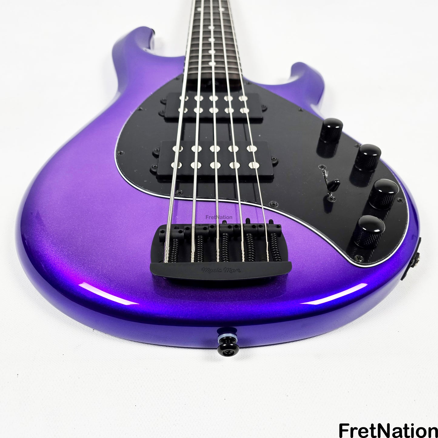 Music Man Ernie Ball Music Man StingRay Special 5-String Bass Grape Crush SR5HH - 8.36lbs K04081