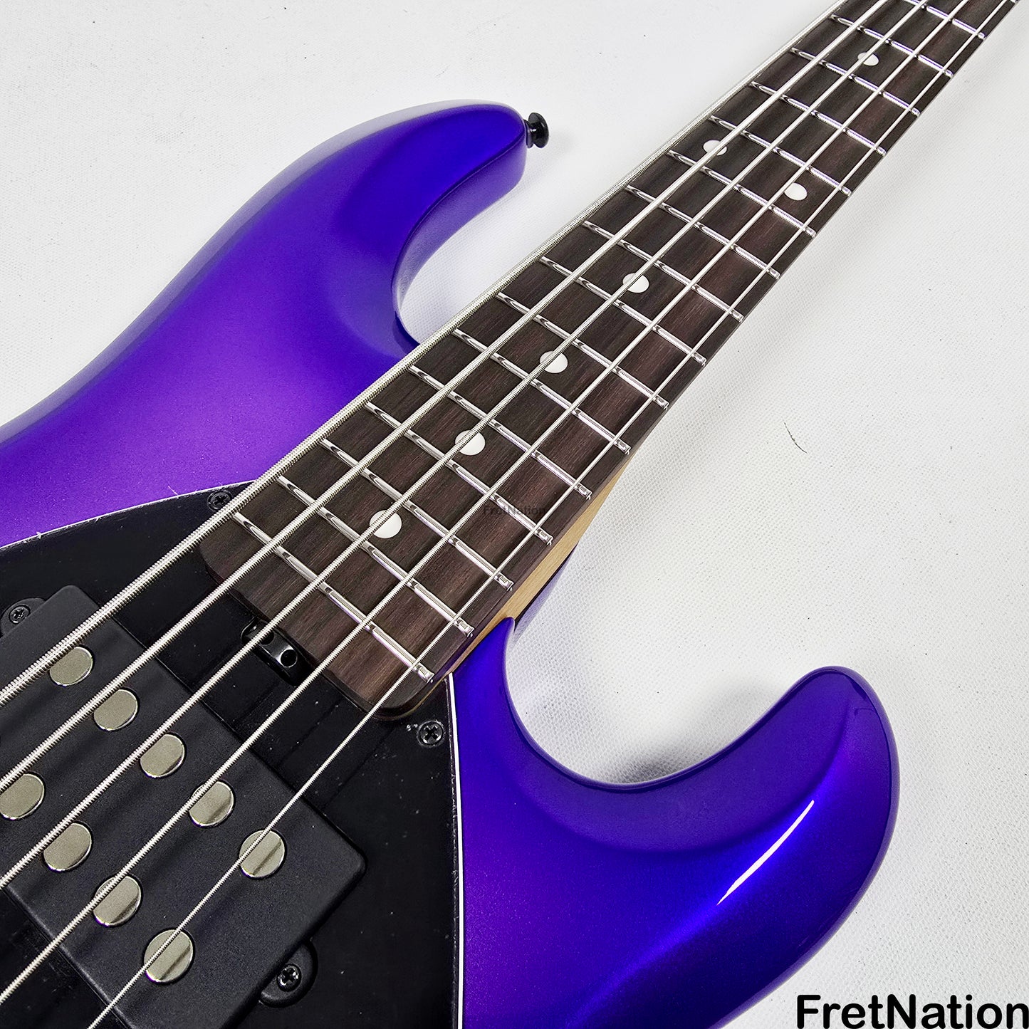 Music Man Ernie Ball Music Man StingRay Special 5-String Bass Grape Crush SR5HH - 8.36lbs K04081