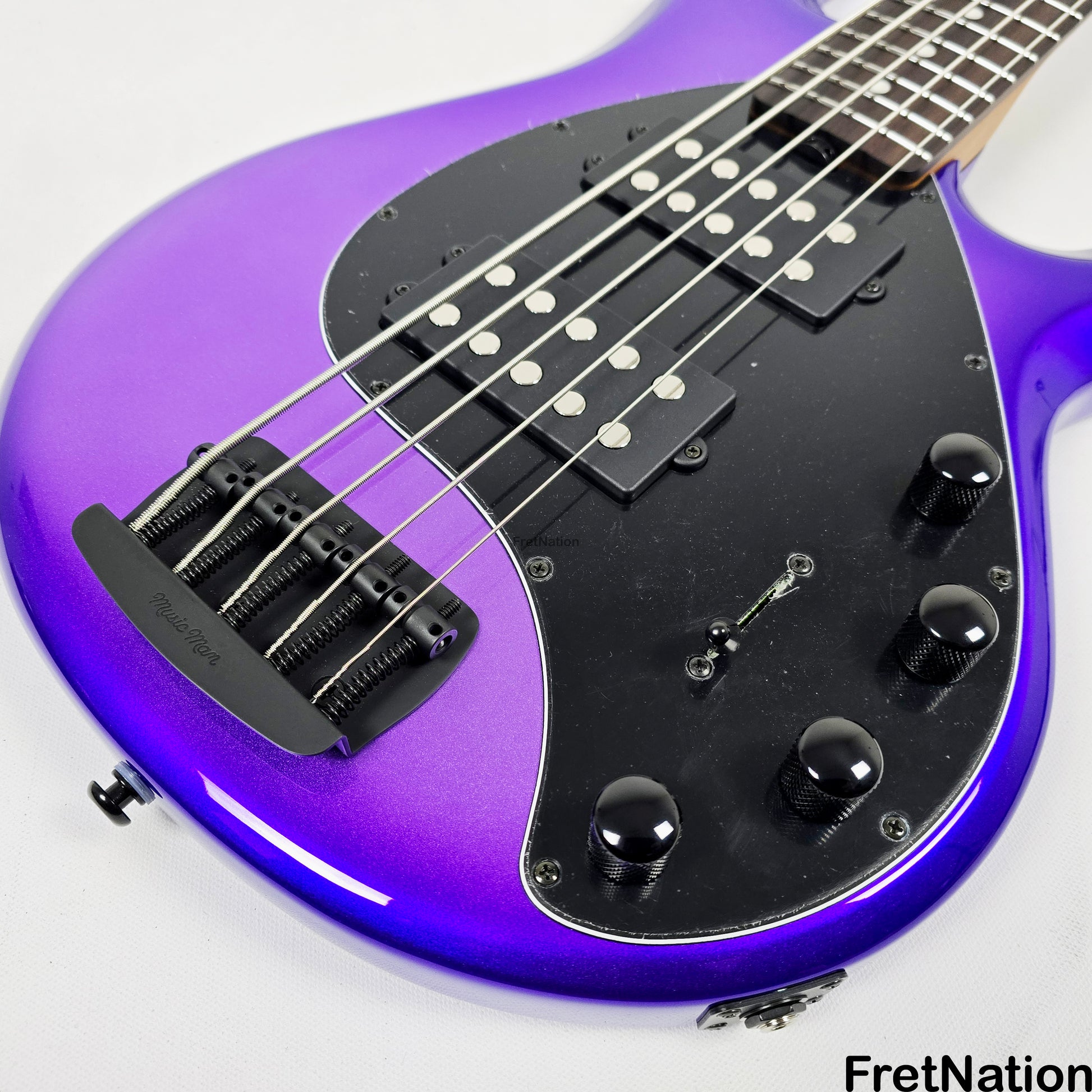 Music Man Ernie Ball Music Man StingRay Special 5-String Bass Grape Crush SR5HH - 8.36lbs K04081