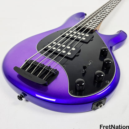 Music Man Ernie Ball Music Man StingRay Special 5-String Bass Grape Crush SR5HH - 8.36lbs K04081