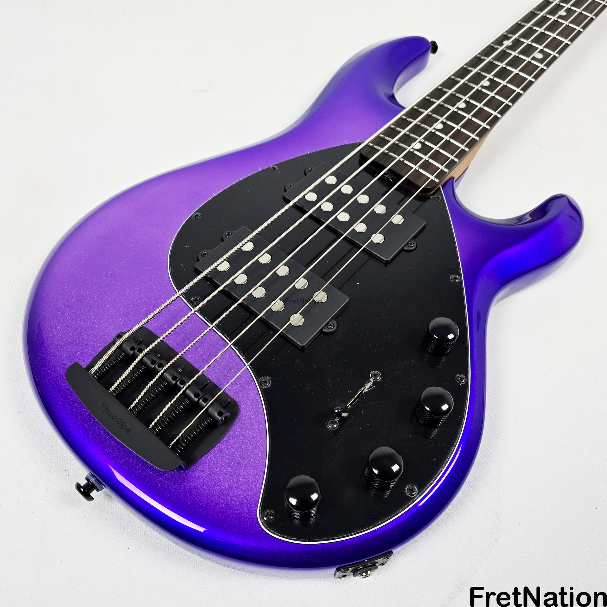 Music Man Ernie Ball Music Man StingRay Special 5-String Bass Grape Crush SR5HH - 8.36lbs K04081