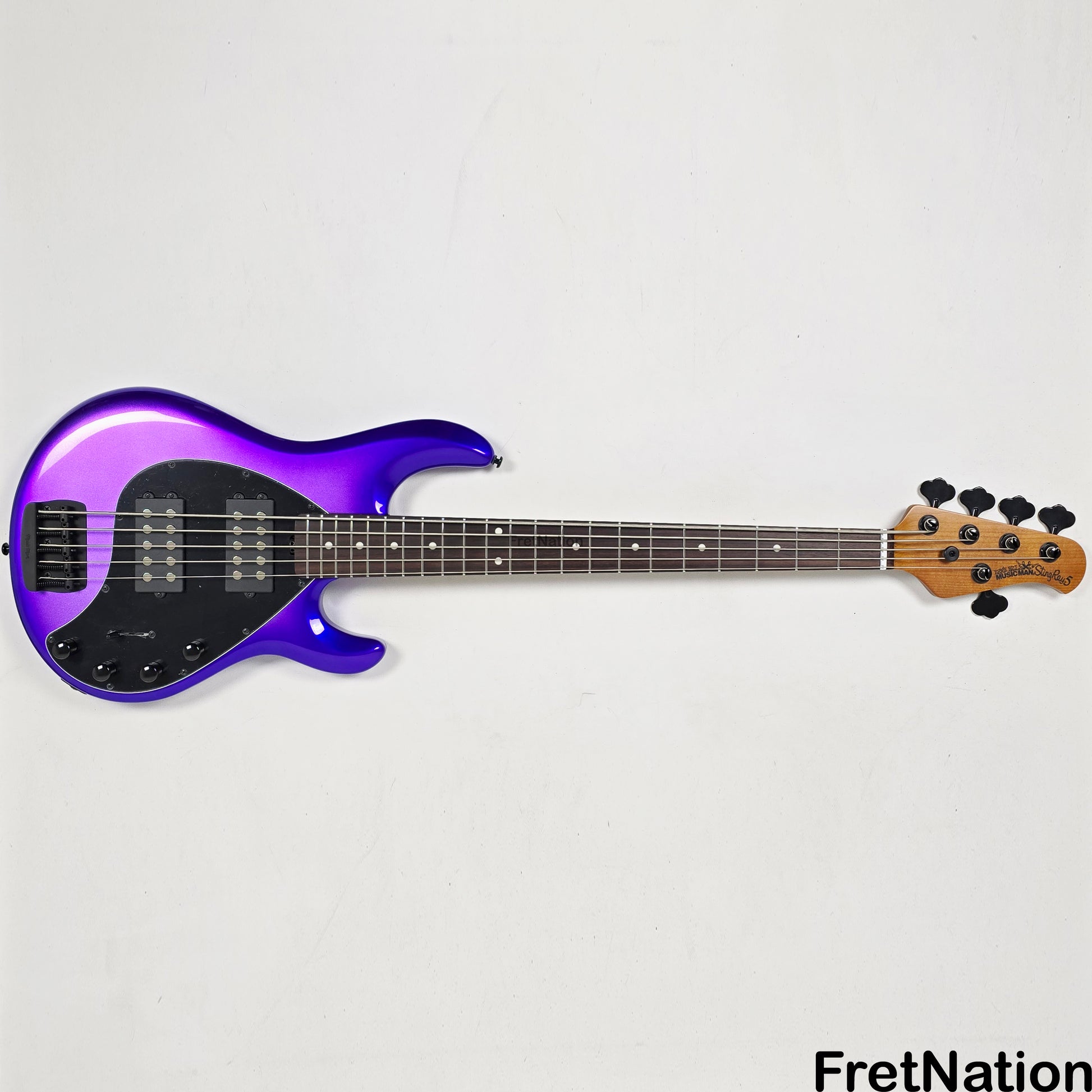 Music Man Ernie Ball Music Man StingRay Special 5-String Bass Grape Crush SR5HH - 8.36lbs K04081