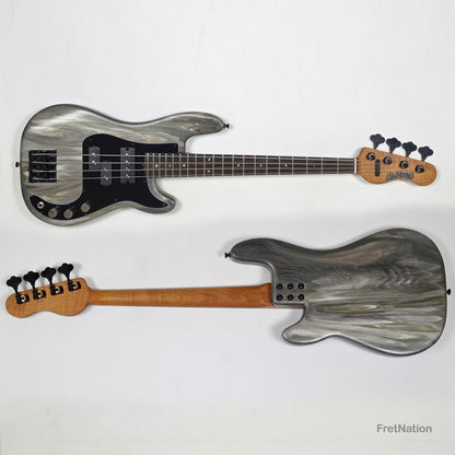 McGrath Thumper Short Scale 4-String Bass Nordstrand Passive - Damascus 8.96lbs