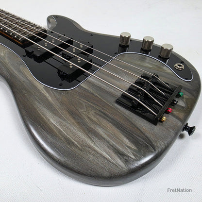 McGrath Thumper Short Scale 4-String Bass Nordstrand Passive - Damascus 8.96lbs