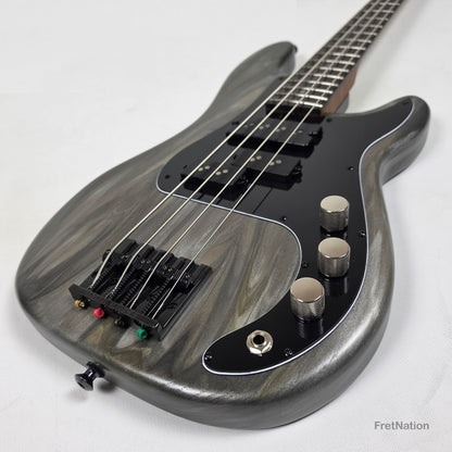 McGrath Thumper Short Scale 4-String Bass Nordstrand Passive - Damascus 8.96lbs