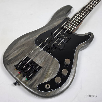 McGrath Thumper Short Scale 4-String Bass Nordstrand Passive - Damascus 8.96lbs