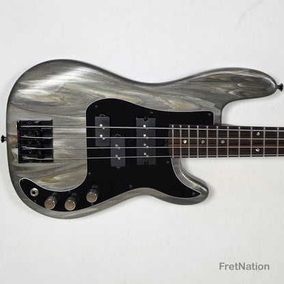 McGrath Thumper Short Scale 4-String Bass Nordstrand Passive - Damascus 8.96lbs