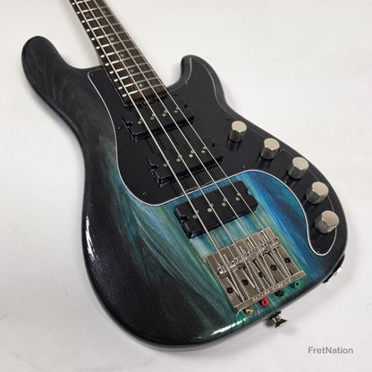 McGrath Thunderhorse IV 4-String Bass Nordstrand 12-Way - Black Sands Gloss 9.70lbs