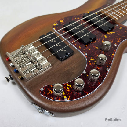 McGrath Thunderhorse IV 4-String Bass Nordstrand Big Splits - Whiskey 8.00lbs - Certified Pre-Owned