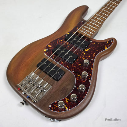 McGrath Thunderhorse IV 4-String Bass Nordstrand Big Splits - Whiskey 8.00lbs - Certified Pre-Owned