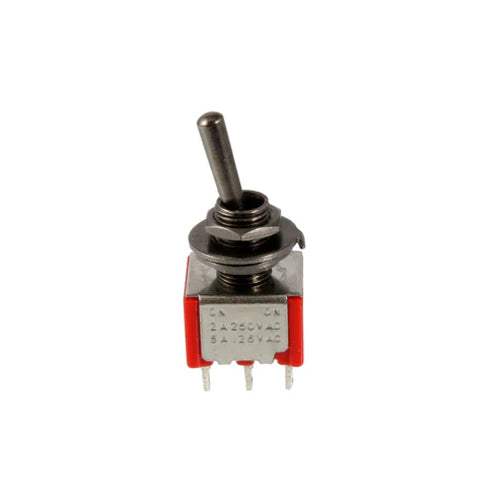 Fret Nation ON-ON DPDT Round Bat Mini Toggle Switch