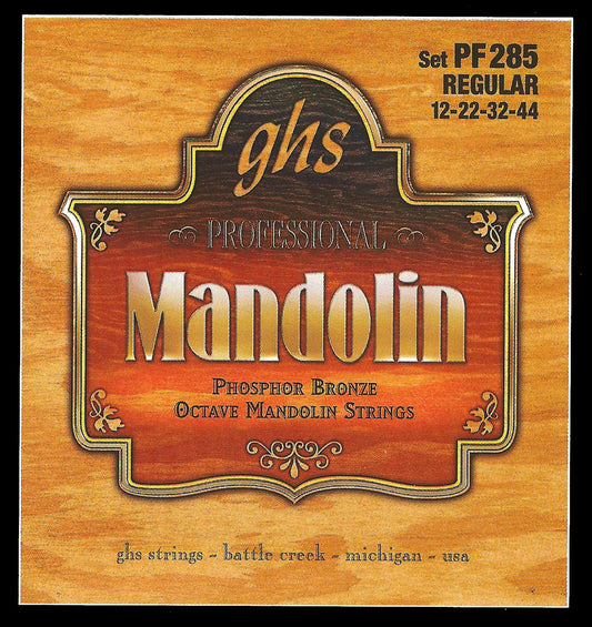 GHS Strings GHS Octave Mandolin Phosphor Bronze 08-String Set - 12-44 Regular PF285