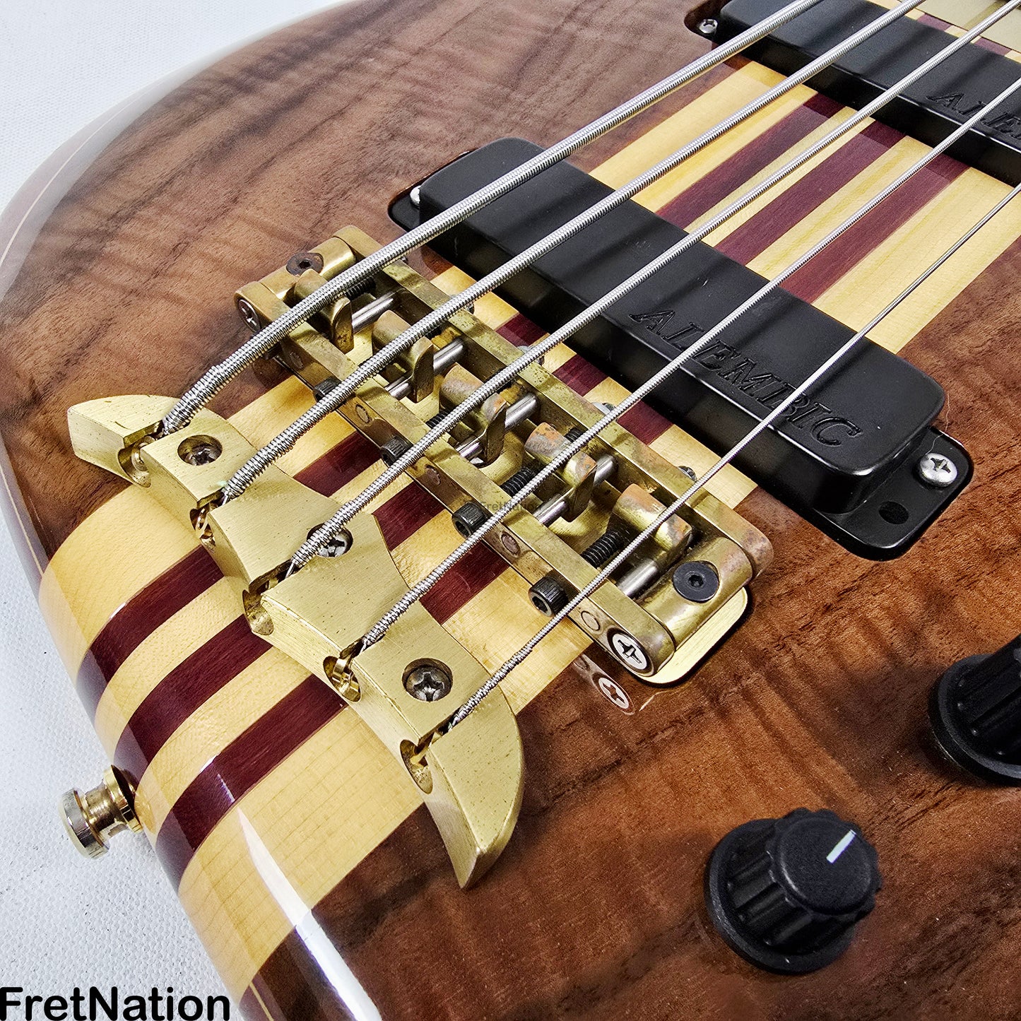 Fret Nation Alembic Europa 5-String Bass 10.88lbs 92U7146 Pre-Owned