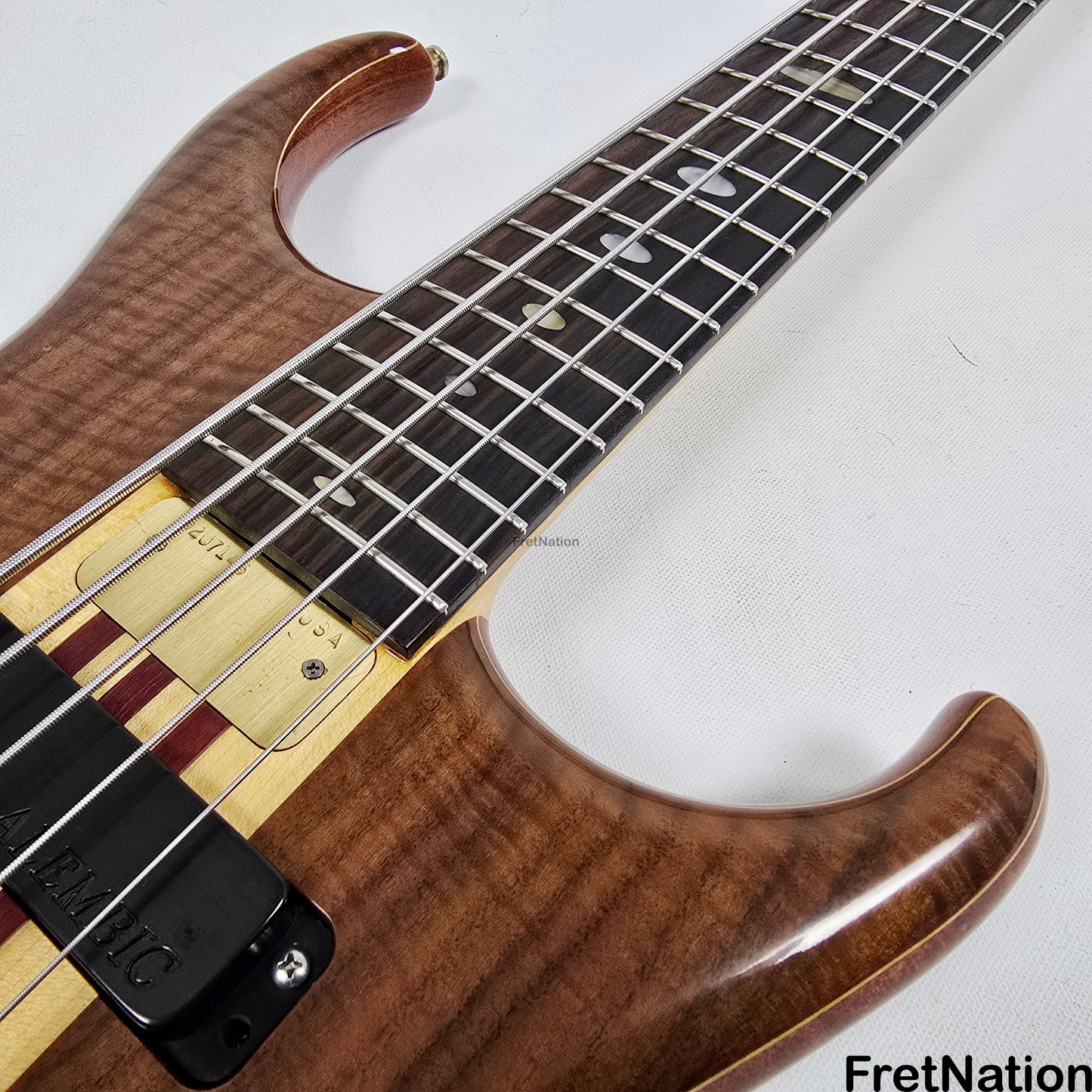 Fret Nation Alembic Europa 5-String Bass 10.88lbs 92U7146 Pre-Owned