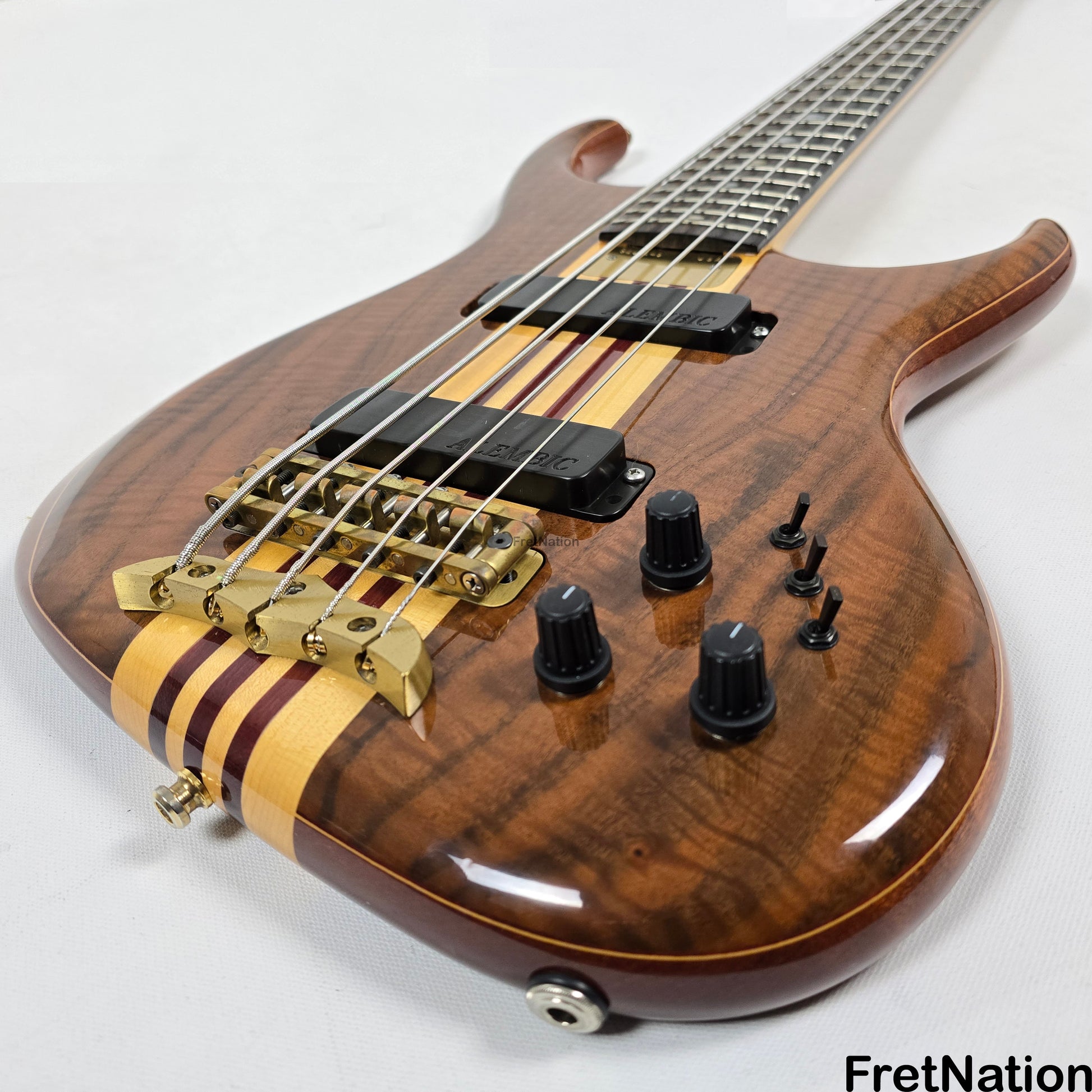 Fret Nation Alembic Europa 5-String Bass 10.88lbs 92U7146 Pre-Owned