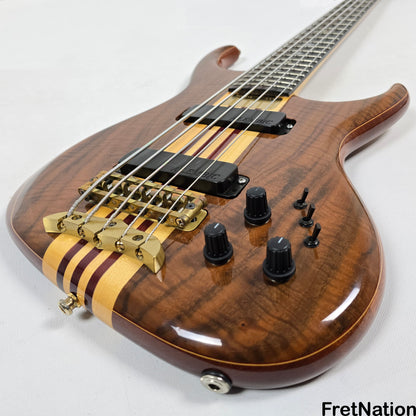 Fret Nation Alembic Europa 5-String Bass 10.88lbs 92U7146 Pre-Owned