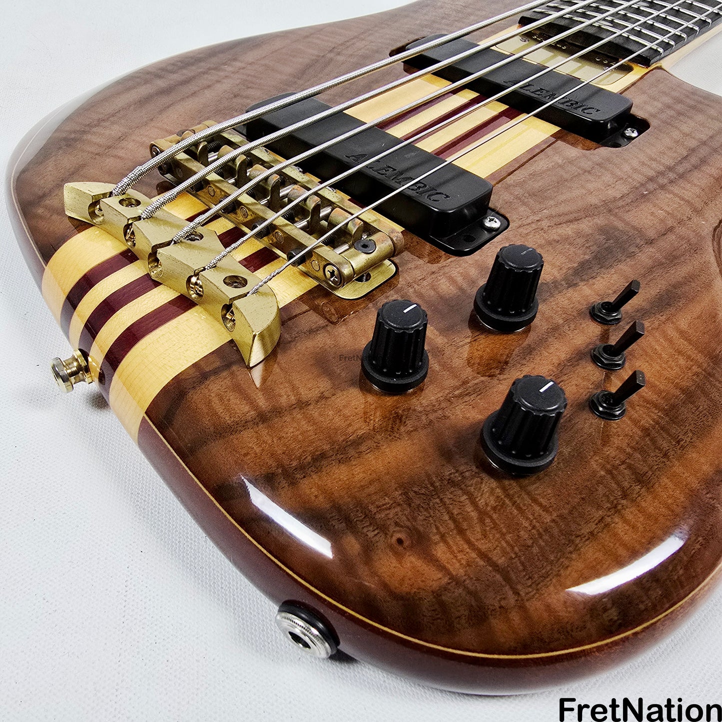 Fret Nation Alembic Europa 5-String Bass 10.88lbs 92U7146 Pre-Owned