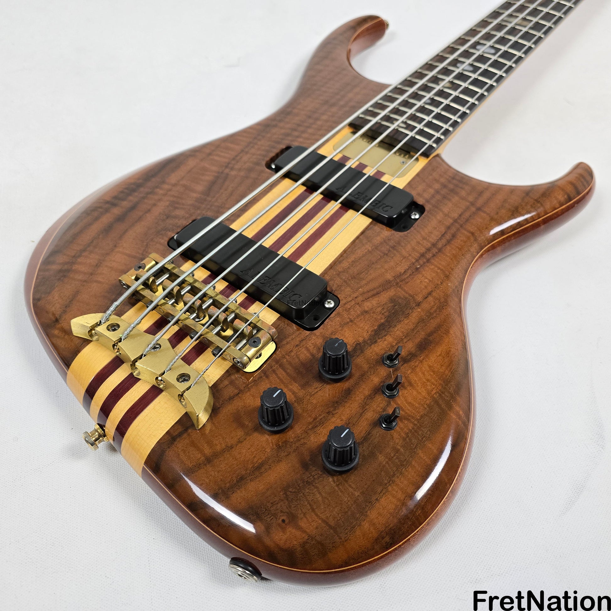 Fret Nation Alembic Europa 5-String Bass 10.88lbs 92U7146 Pre-Owned