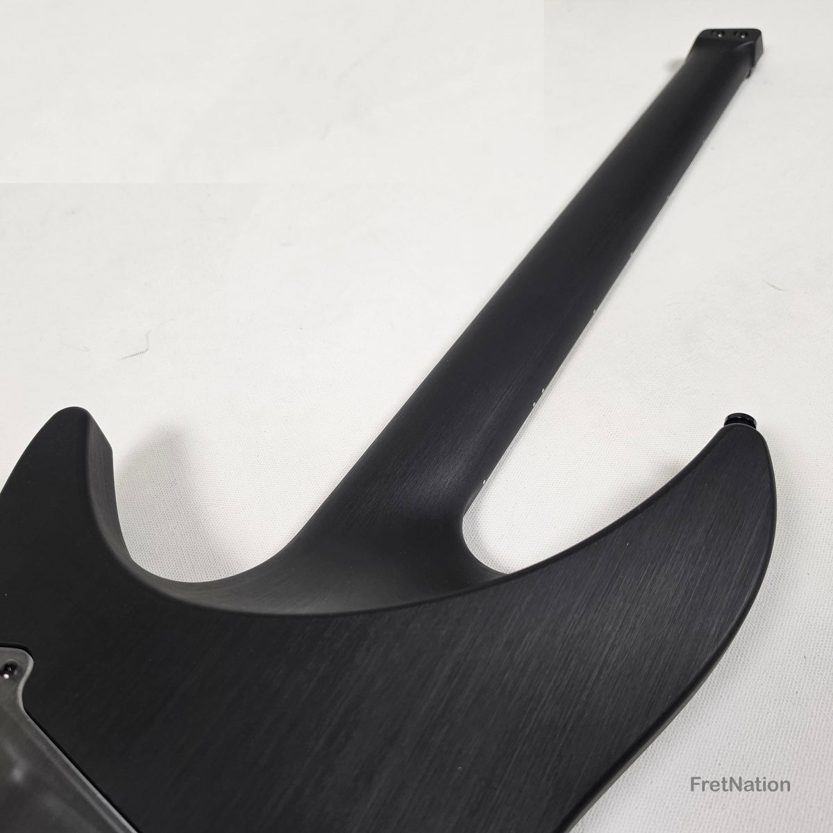 Fret Nation Aristides H/06R Raw Black 6-String Headless Multi-Scale Guitar 5.46lbs #4018 - Pre-Owned