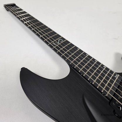 Fret Nation Aristides H/06R Raw Black 6-String Headless Multi-Scale Guitar 5.46lbs #4018 - Pre-Owned
