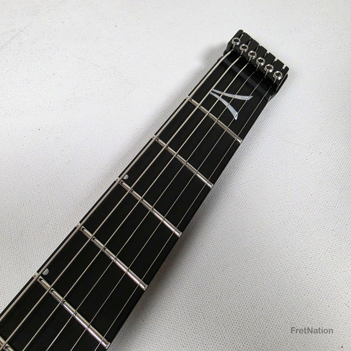 Fret Nation Aristides H/06R Raw Black 6-String Headless Multi-Scale Guitar 5.46lbs #4018 - Pre-Owned