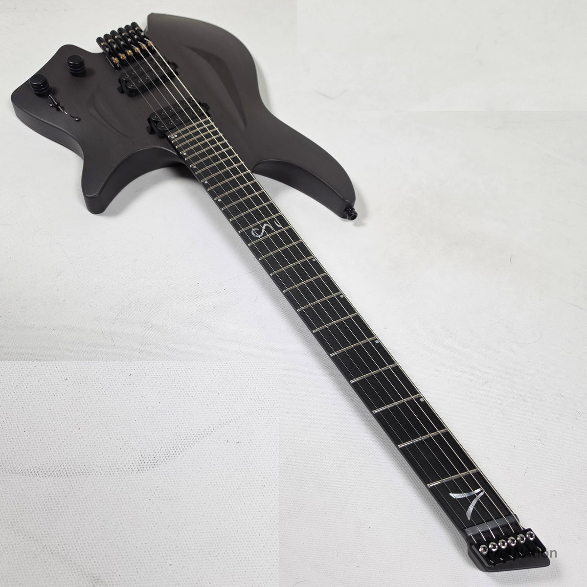 Fret Nation Aristides H/06R Raw Custom Color 6-String Headless Multi-Scale Guitar 5.56lbs #4093 - Pre-Owned
