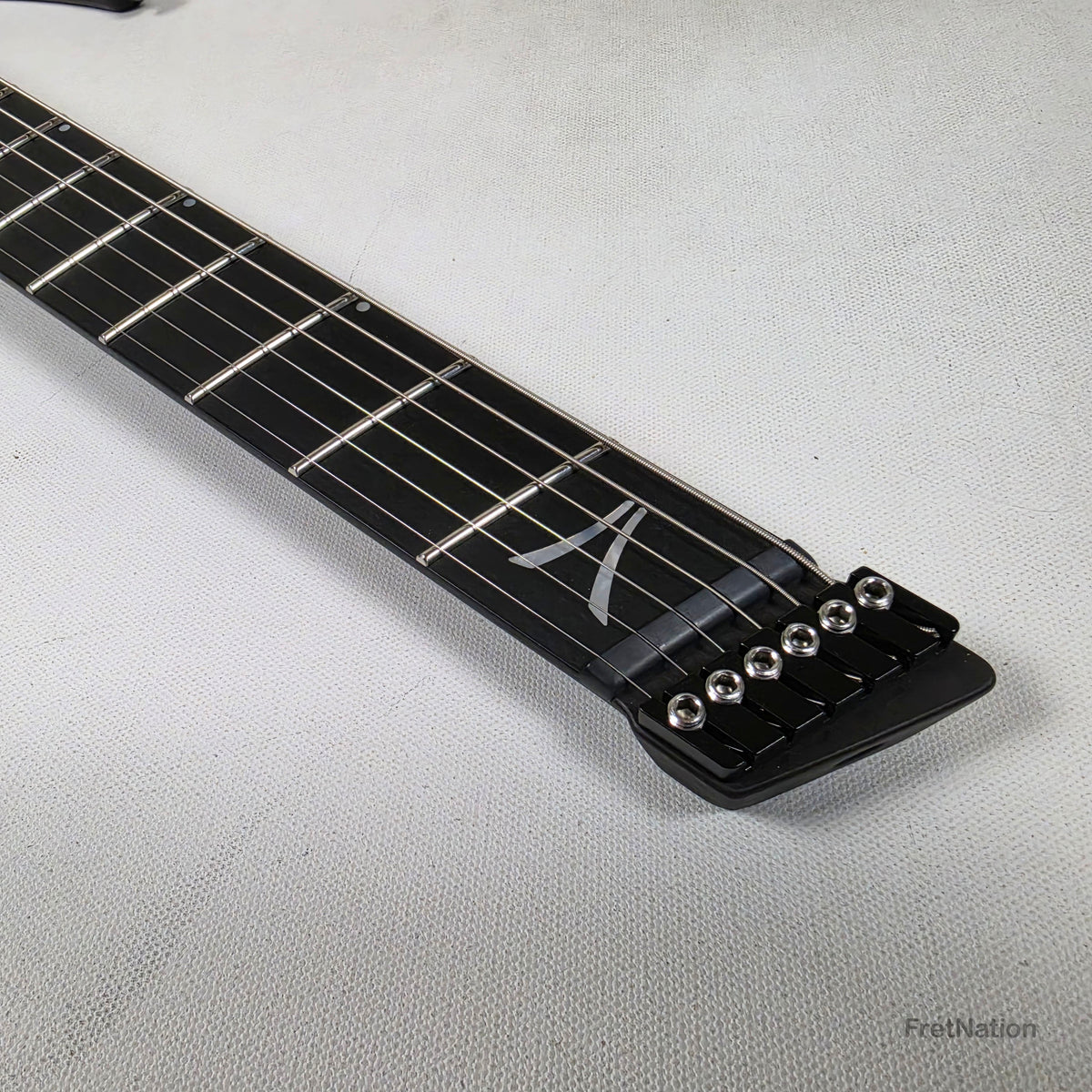 Fret Nation Aristides H/06R Raw Custom Color 6-String Headless Multi-Scale Guitar 5.56lbs #4093 - Pre-Owned