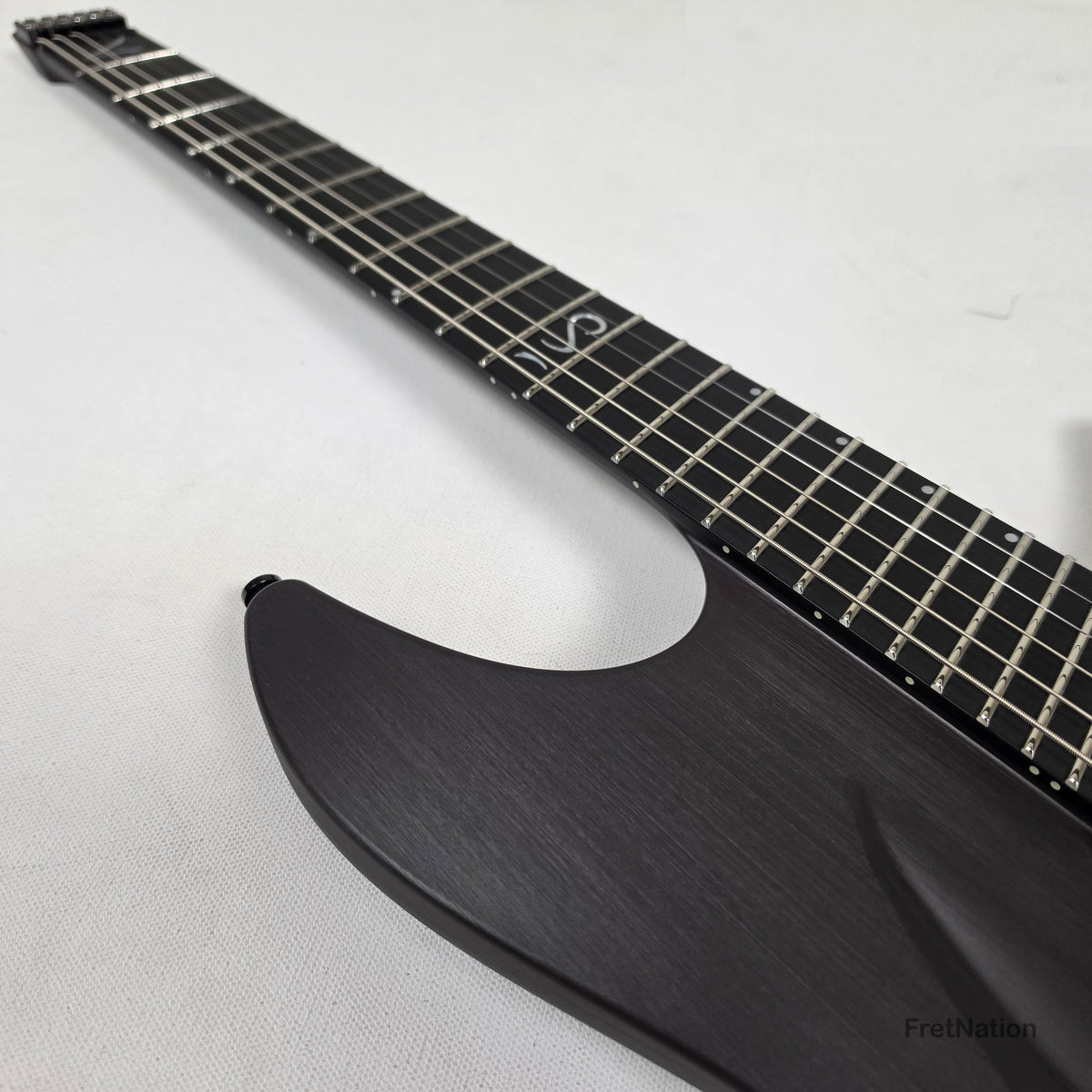 Fret Nation Aristides H/06R Raw Custom Color 6-String Headless Multi-Scale Guitar 5.56lbs #4093 - Pre-Owned