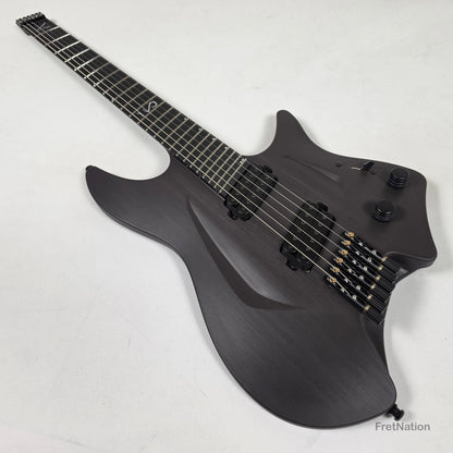 Fret Nation Aristides H/06R Raw Custom Color 6-String Headless Multi-Scale Guitar 5.56lbs #4093 - Pre-Owned