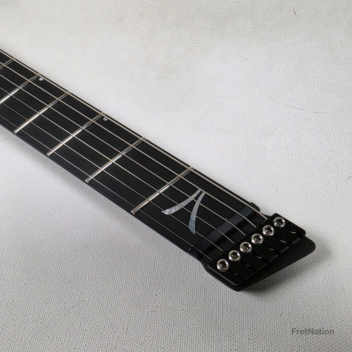 Fret Nation Aristides H/06R Raw Custom Color 6-String Headless Multi-Scale Guitar 5.50lbs #4197 - Pre-Owned