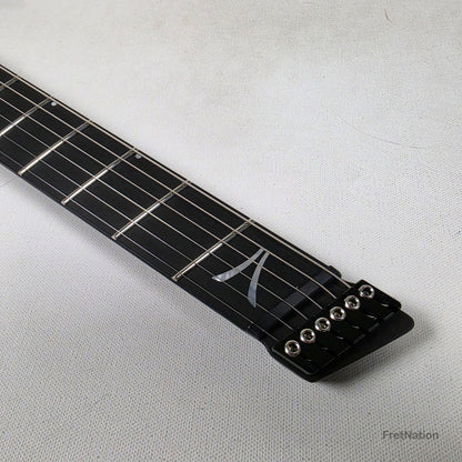 Fret Nation Aristides H/06R Raw Custom Color 6-String Headless Multi-Scale Guitar 5.50lbs #4197 - Pre-Owned