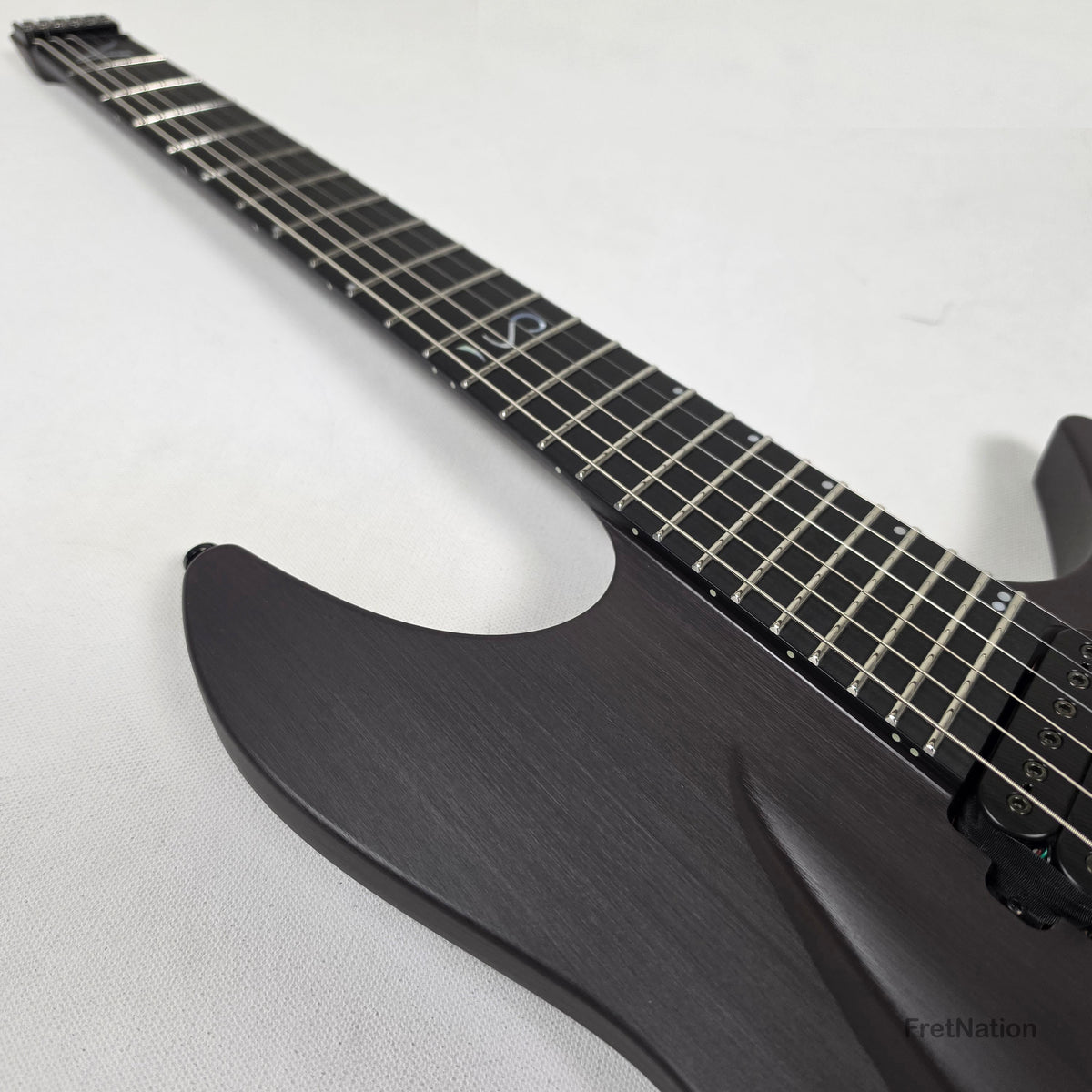 Fret Nation Aristides H/06R Raw Custom Color 6-String Headless Multi-Scale Guitar 5.50lbs #4197 - Pre-Owned
