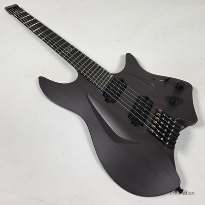 Fret Nation Aristides H/06R Raw Custom Color 6-String Headless Multi-Scale Guitar 5.50lbs #4197 - Pre-Owned